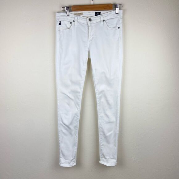 AG ‘The Legging’ Super Skinny Ankle Jean - White - Picture 2 of 8